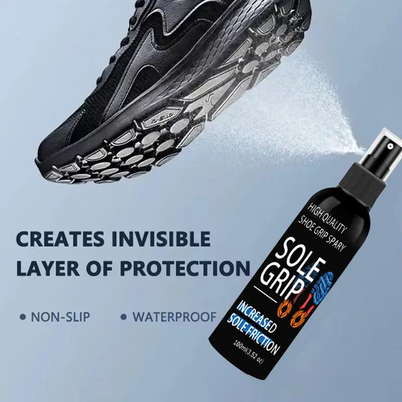 

Basketball Shoe Grip Spray 100ml Anti-Slip Sole Spray Spray For Basketball Shoes Shoe Sole Protector Sole Enhancer Protect Soles