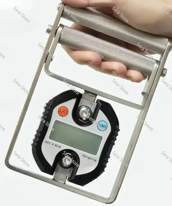 Digital Display Hand Grip Strengthener, Electronic Hand Dynamometer, Finger Flexor Muscle Training & Strength Test Equipment