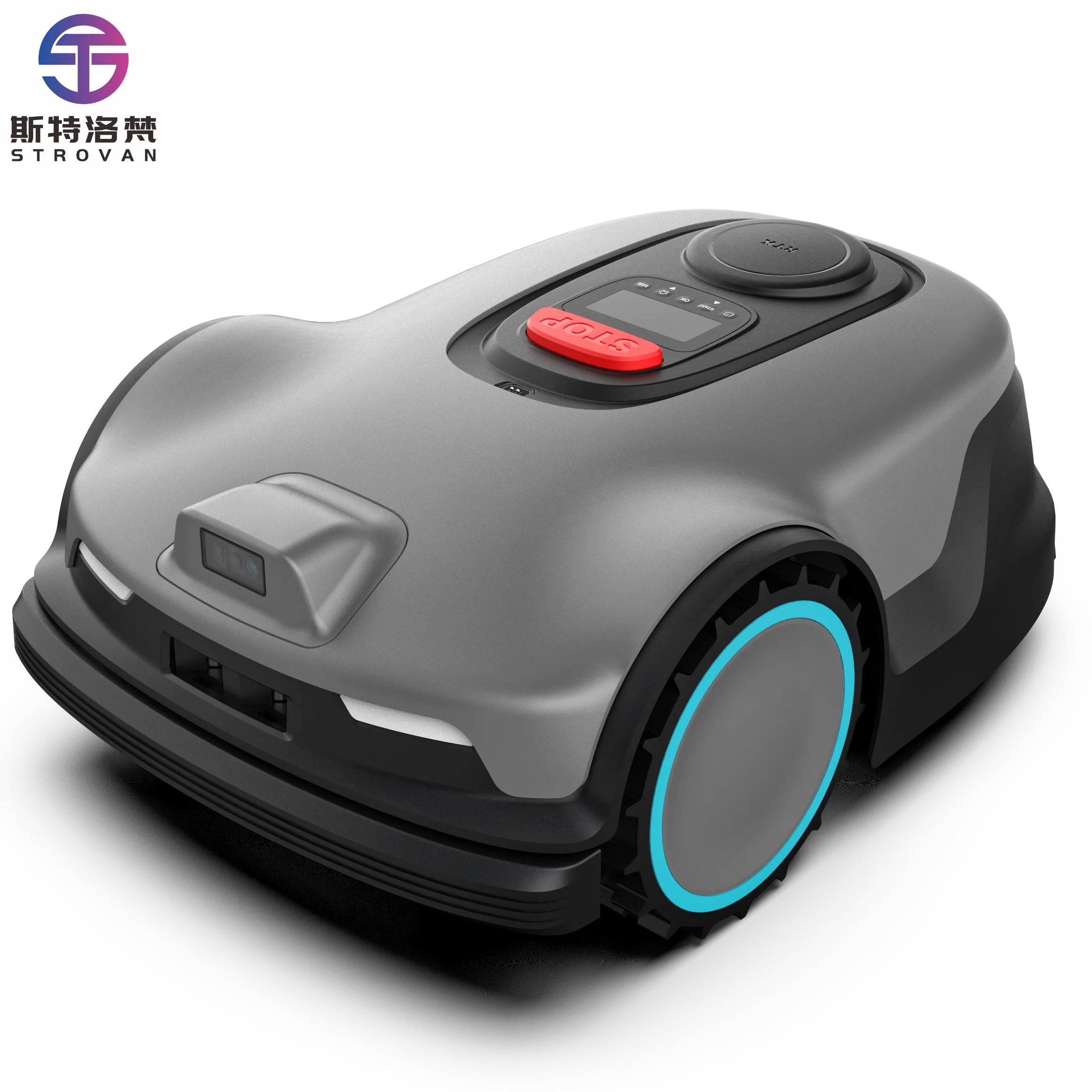 STLF WJW الذكية روبوت جزازة العشب R1000 اللاسلكية لا حدود جزازة العشب الروبوتية فرش قاطع غاز بطارية تعمل بالطاقة المنحدر تسلق