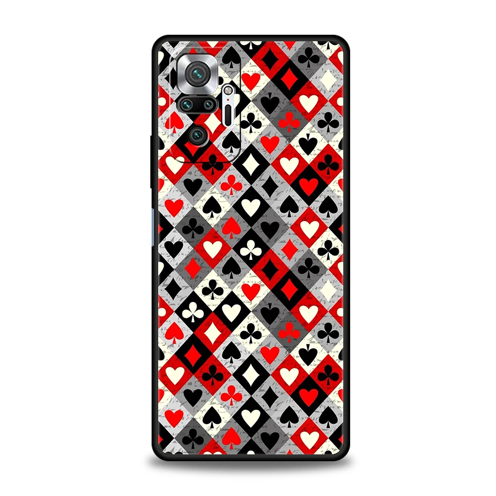 Schachbrett-Schachbrett-Telefonhülle für Xiaomi Redmi Note 14 5G 13 12 10 11 Pro Plus 4G 14C 13C 12C 10C 9C Weiche TPU-Abdeckung