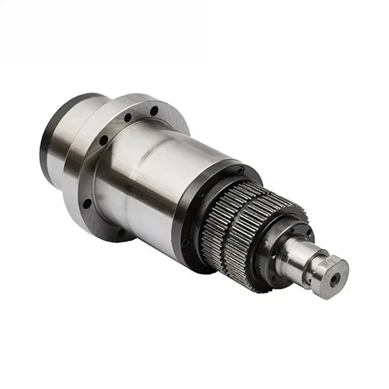 CNC Belt Spindle with Pneumatic Cylinder and Bracket Automatic Tool Change Set BT30 6000rpm 90mm Milling Spindle Kit