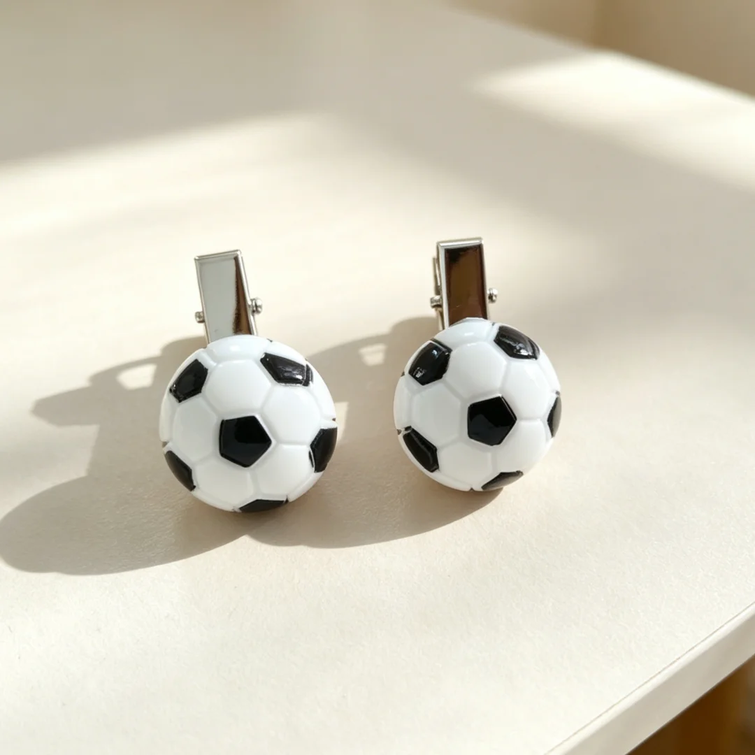 2/4/6Pcs Cute Cartoon Football - Jewelry Stores Watches ulasan dan harga