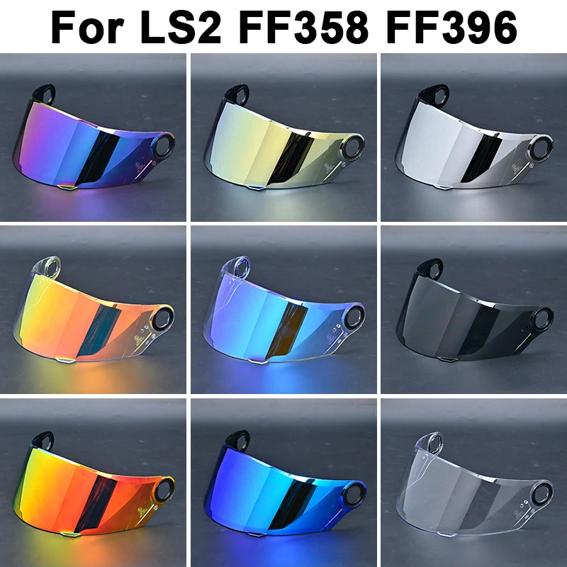 Visor For LS2 FF358 FF396 Full Face Motercycle Helmet Visor Shield Lens Capacete LS2 Helmet Motorcycle Accessories