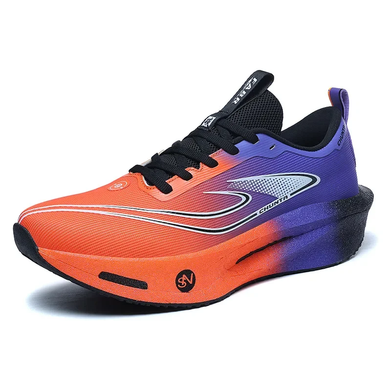 Running Shoes Carbon Board Speciality Marathon Men Sports Breathable Lightweight Women's Comfortable Athletic Nonskid Sneakers