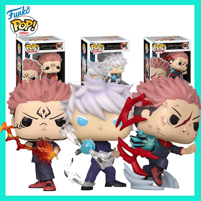 

New in Stock FUNKO POP Original Jujutsu Kaisen Action Figures Sukuna Gojo Satoru Itadori Collectibles Perfect Holiday Gifts