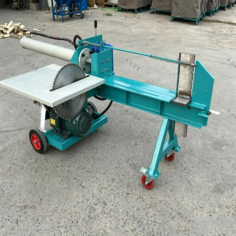 Household Wood Spliter Hydraulic Log Splitter Machine Electric Log Cutting and Splitting Machine Firewood Spliter
