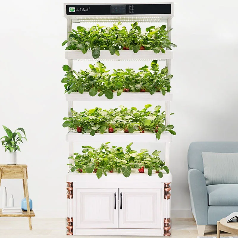 

Smart Hydroponics Growing System Vegetable Planter Hydroponics Growing System Indoors Greenhouse Garden Large Vertical Planters