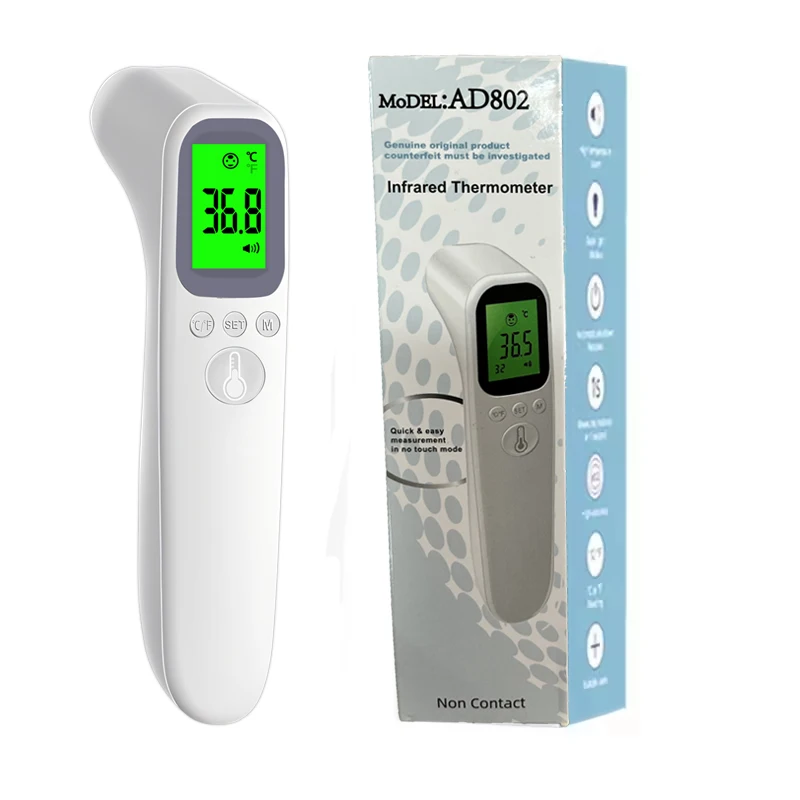 Non-Contact Infrared Medical Digital Thermometer: Fast Fever Measure Tool for Baby & Adults, Accurate Body Temperature Monitor