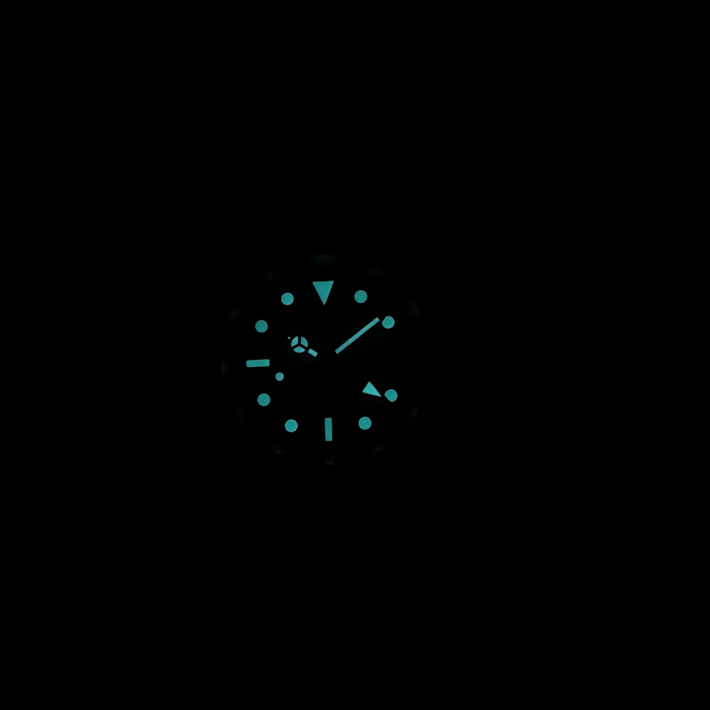 STEELDIVE Official GMT SD1992 Fashion Watches Steel Bezel 4 Pointers NH34 Movement Super Luminous Dive 300M Waterproof Watch view 2