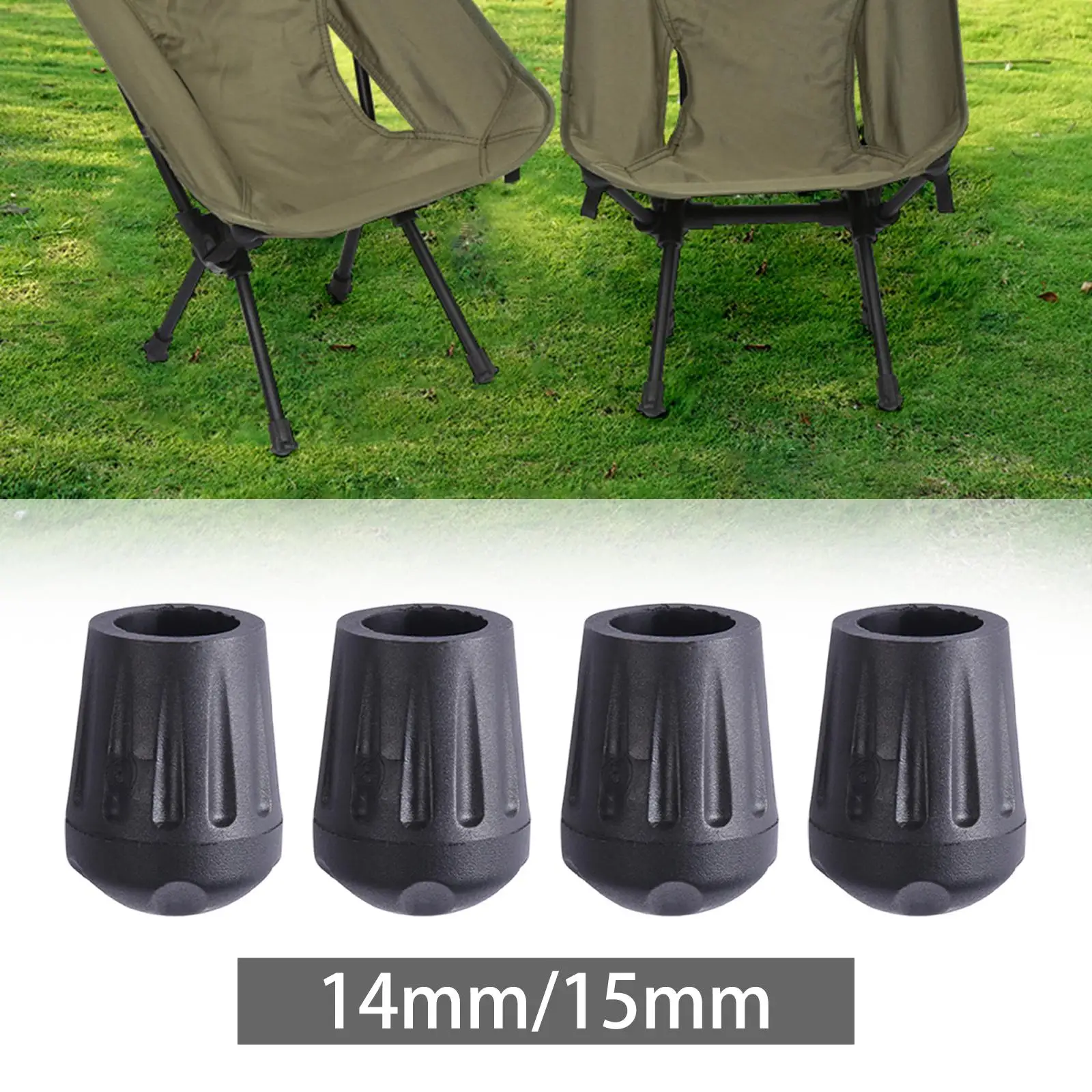 4 Pieces Chair Foot Covers Chair Leg Protector Anti Slip Protect Floors Table