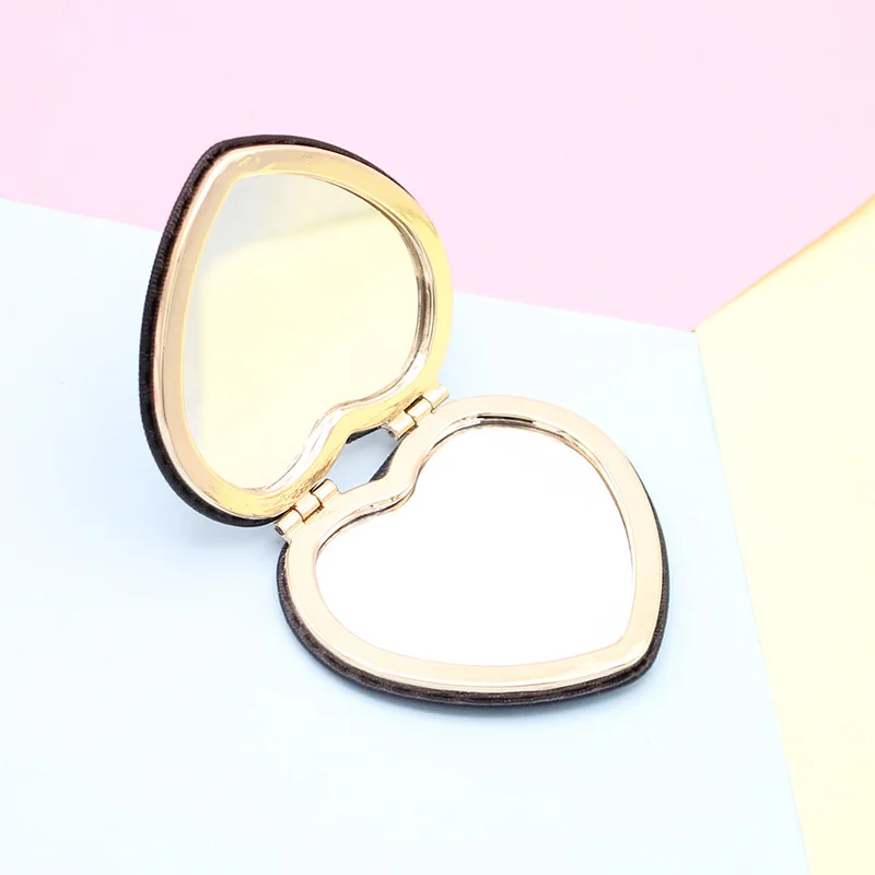 Portable Makeup Mirror Portable Double Sided Folding Mini Makeup Mirror Cute Bee Mirror Portable Mirror