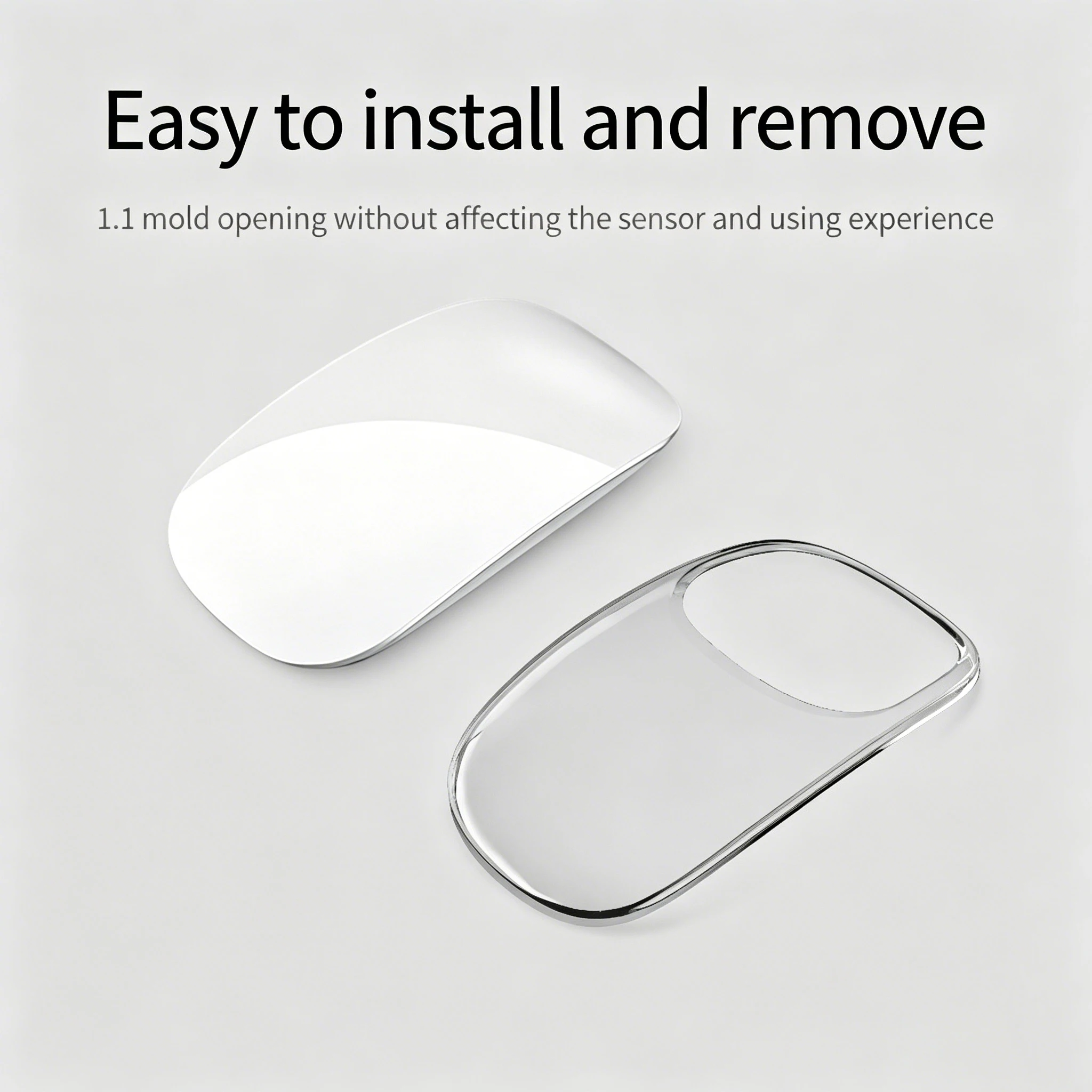 Silicone Protective Case for Apple Magic Mouse Soft Cover Compatible with 1/2/3 Generation Models
