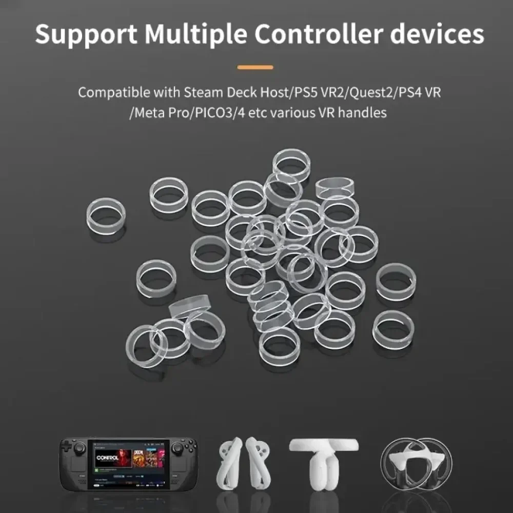 5000PCS Elastic Protective Joystick Rubber Ring For PS5/ PS4/ Steam Deck Rocker Silicone RingCover For Rog Ally Game Console