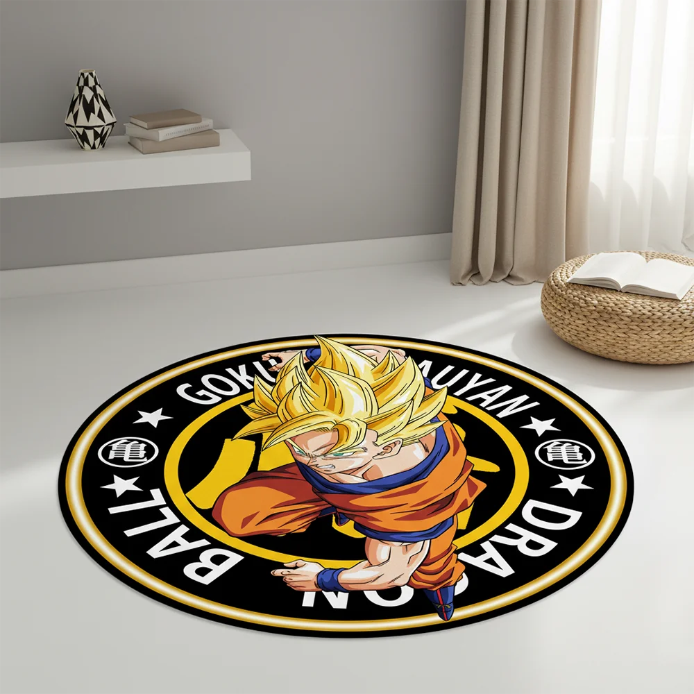 Area Rugs Anime  Dragon Ball Super Buu Goku Super Cool  Customize Rug Handmade Printed Carpet for Room Decor