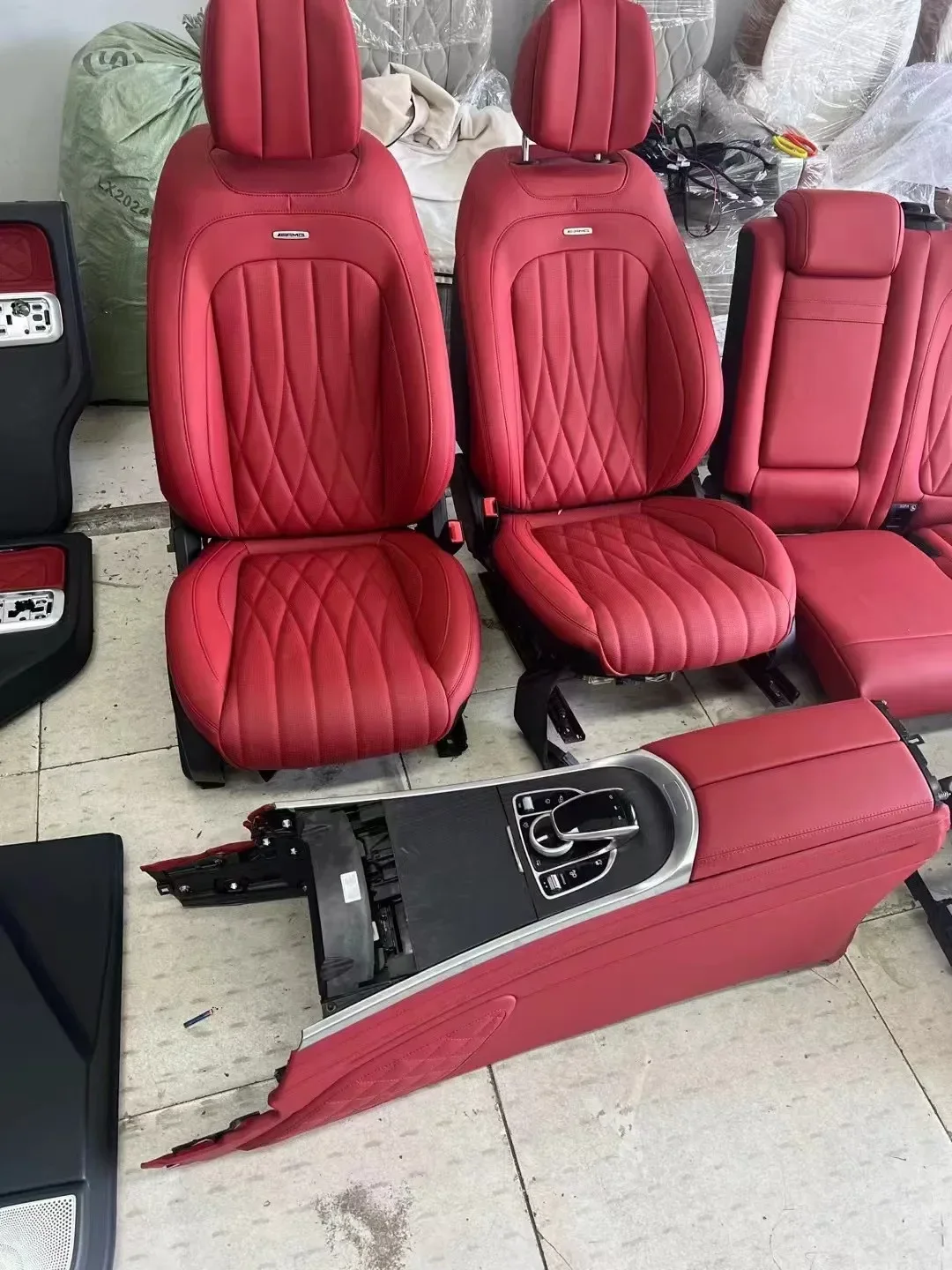 Kit de conversão interior de atualização interior do carro para kits integrais Wagon Classe G W463