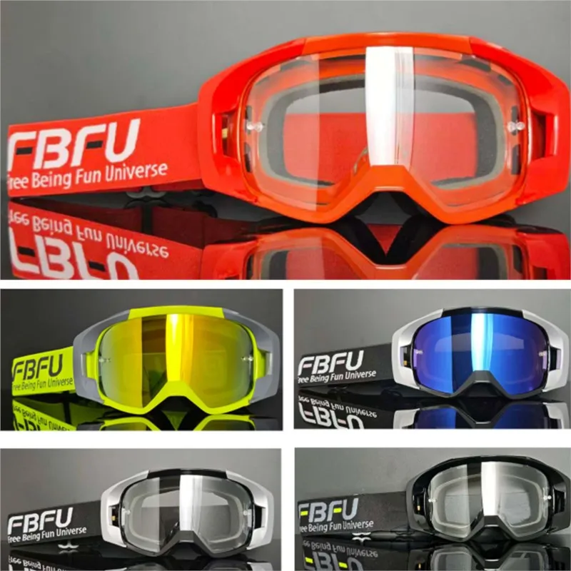

Off-road Motorbike Protective Eyewear, Windproof Sandproof Thermal Isolation, UV Protection Soft Inner Pad for Dirt Bike Riders
