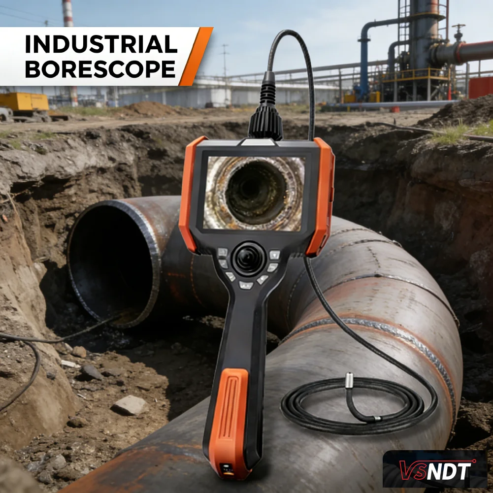 IP67 Waterproof Industrial Endoscope 360 Articulating Portable Endoscope,Oil and Testing