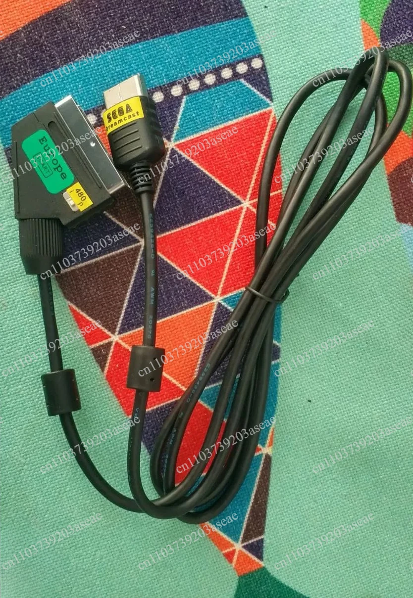 DC (Dreamcast) SCART cable with switch switching 480P/480i function