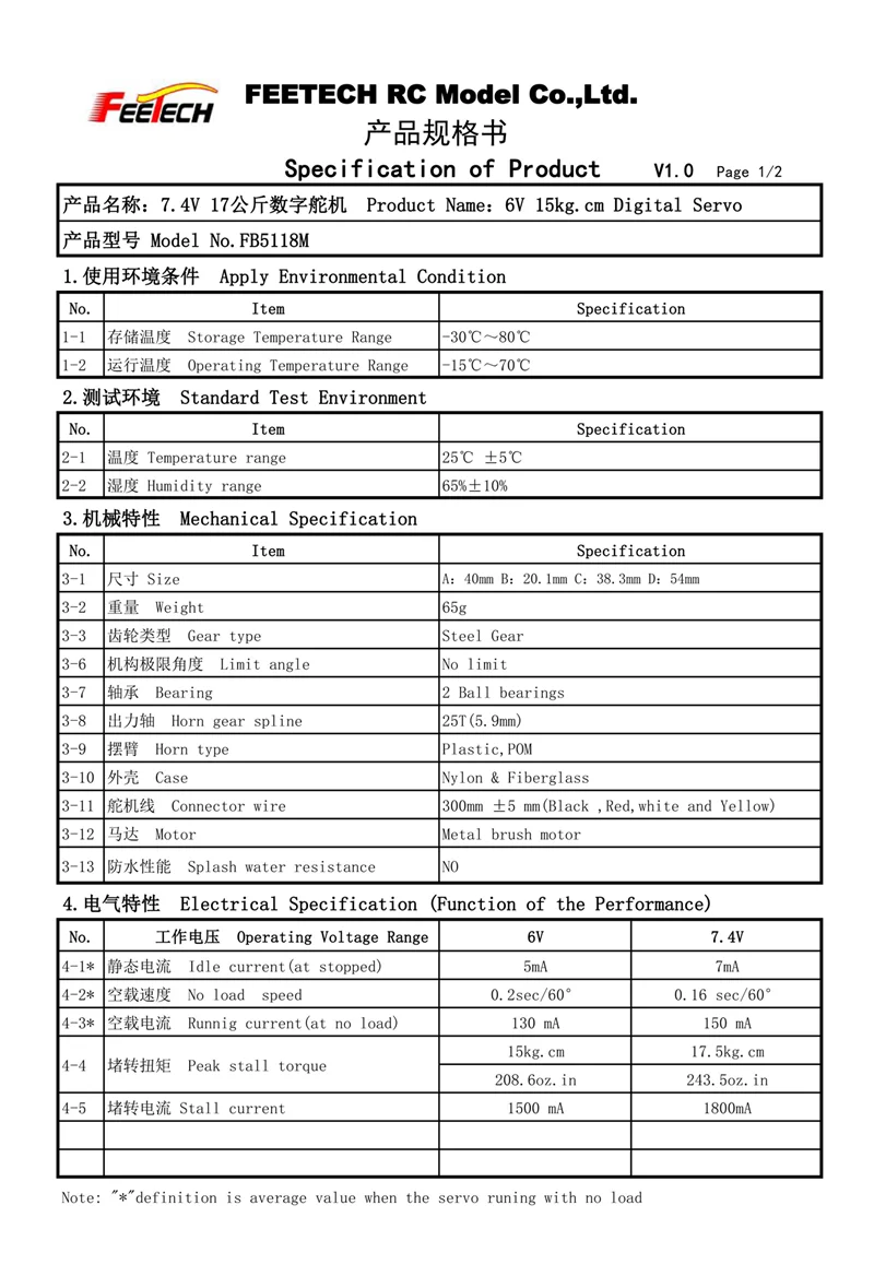 7.4V 17kg.cm 6V 15kg.cm Robot Servo with Position Feedback Raspberry Pi Robotic Hand AI Vision Python Programming Right Hand