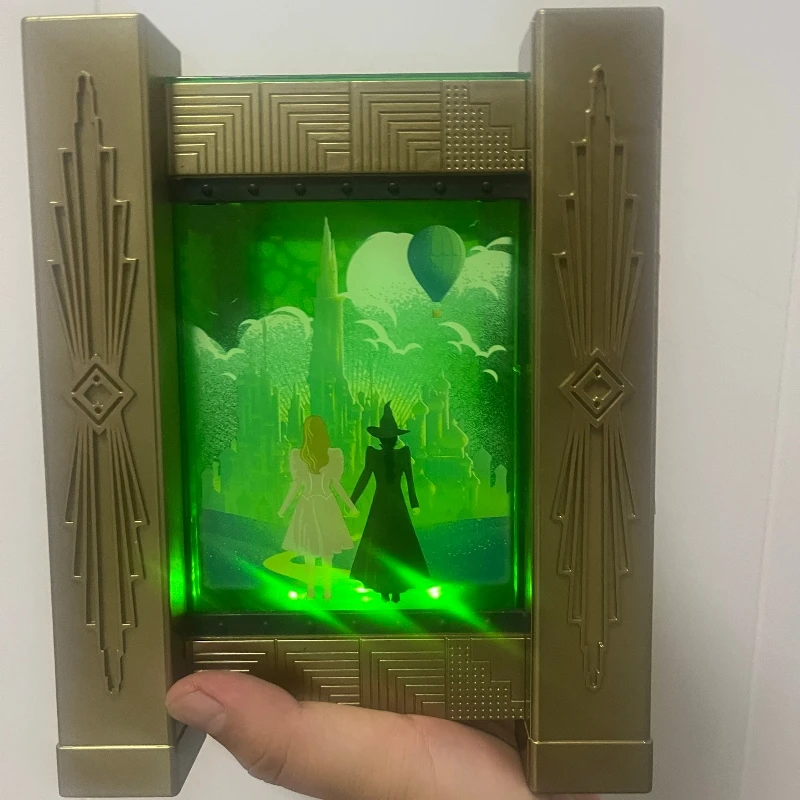 حقيقي ولكن لا صندوق ، بضائع الفيلم الشريرة-Glinda قبعة الساحرة كوب ماء ، دلو الفشار ، لعبة مجسمة قابلة للجمع هدية #5