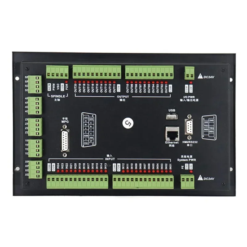 M350 3/4/5 محور G Code ماكينة الحفر باستخدام الحاسب الآلي وحدة تحكم غير متصلة بالإنترنت أحدث لوحة المفاتيح الموسعة mpg 75w24v لاستبدال Ddcsv3.1