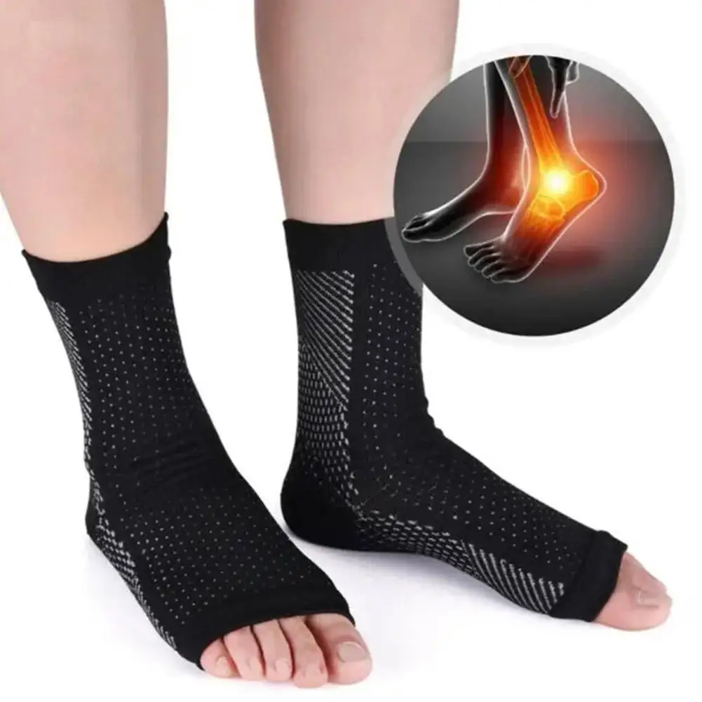 1Pair Soothe Compression Socks Neuropathy Socks for Women Men for Neuropathy Pain Ankle Brace Plantar Fasciitis Swelling Relief