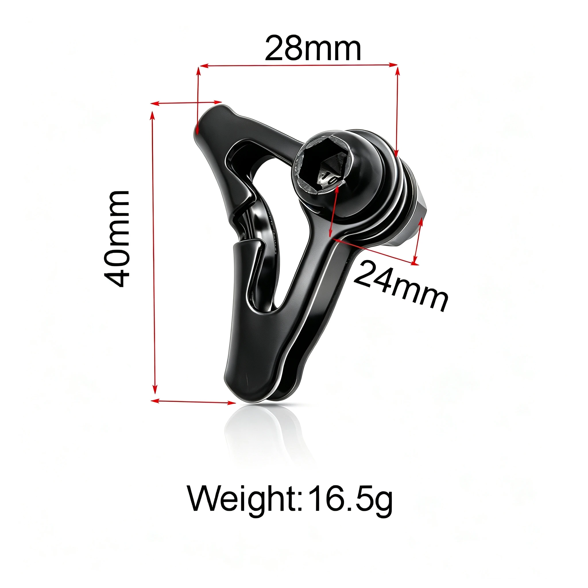 VOLE BMX U-Brake Cable Hanger Yoke Straddle Wire Puller, Bike Cantilever Brake Cable Guide Replacement Parts