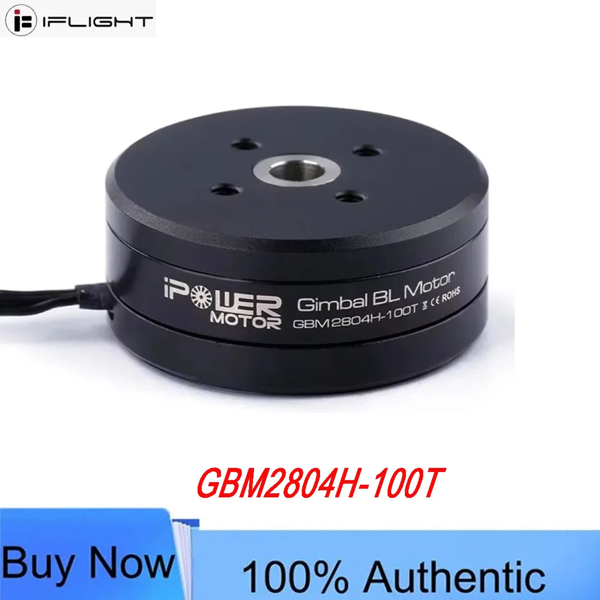IFlight IPower Motor GBM2804H 100T Brushless Gimbal Motor with Hollow Shaft for  Brushless Gimbal Stabilizer FPV Camera RC