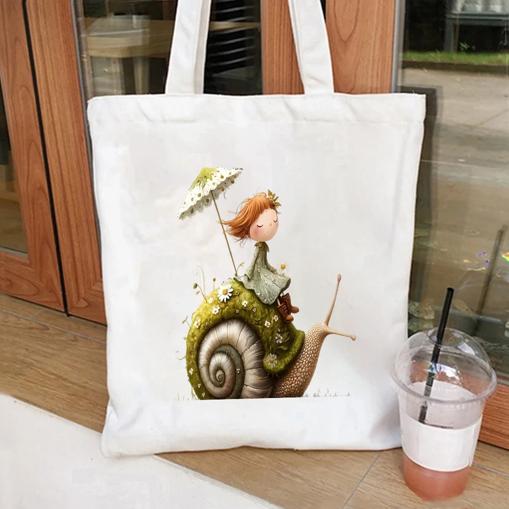 Forest Flute Elf Canvas Tote B - đánh giá và giá Canvas Tote Designer