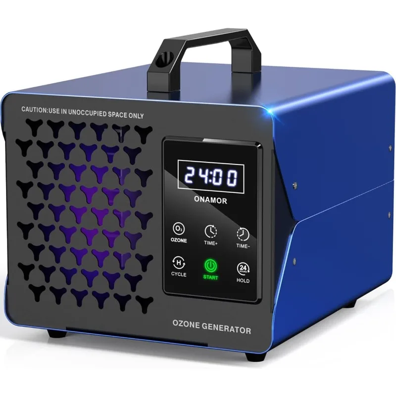 ONAMOR Digital Ozone Generator Odor Eliminator 45,000mg/h, High Capacity Ozone Machine Odor Removal Up to 8,000 Sq.Ft