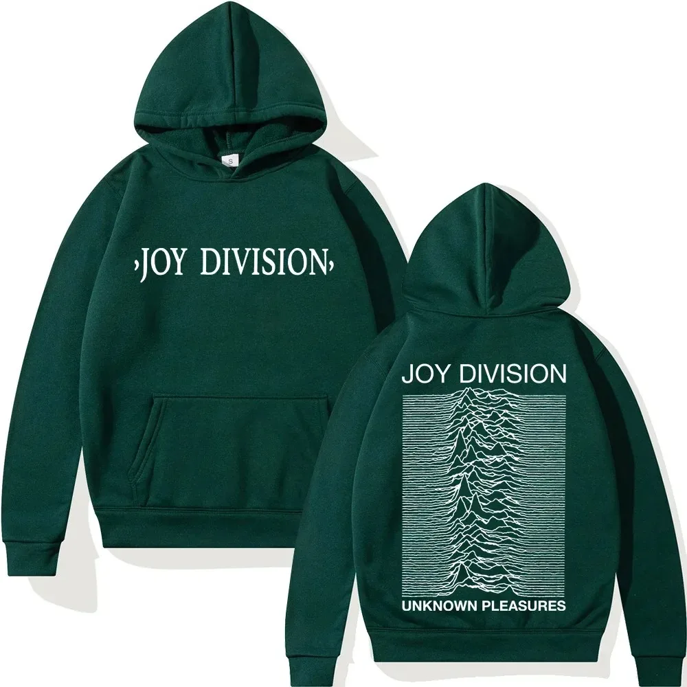 JOY Division - Hip Hop Style Hoodie Men Women Large Size Sweatshirt Black Street Wear Couples Fashion Casual Sweatshirt