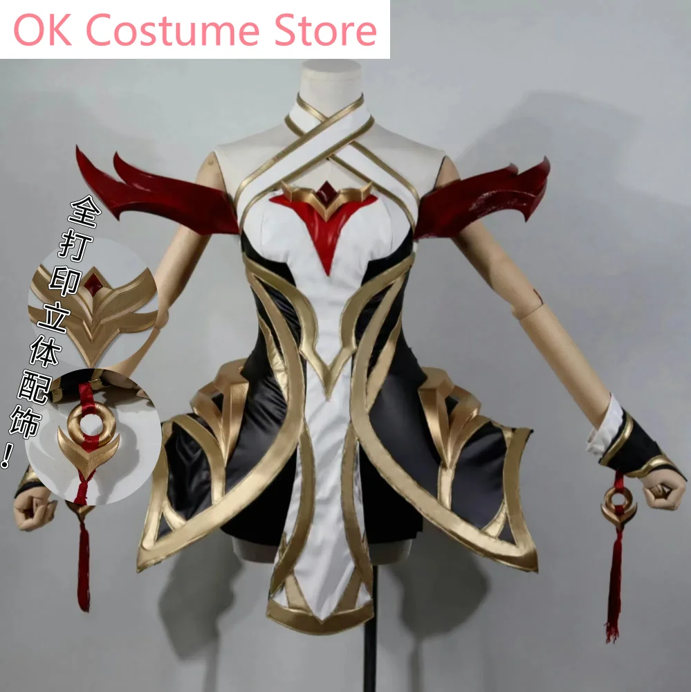 Lol Ahri The Nine Tailed Fox Cosplay Costume Cos Game Anime Party Uniform Hallowen Play Role Clothes Clothing