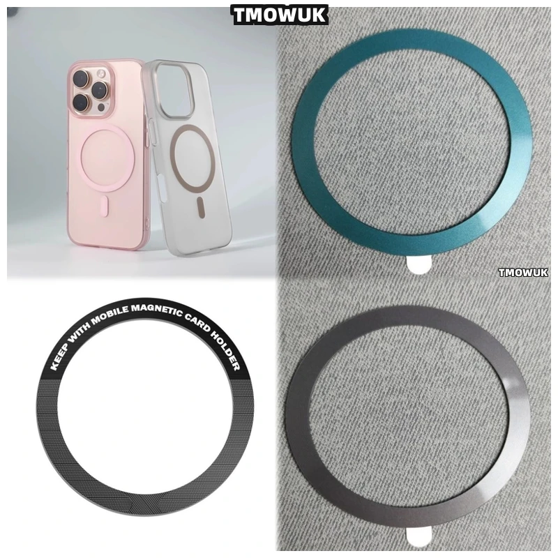 

For Samsung Galaxy S25 S21 S22 S23 S24 Ultra Note 10 For Magsafe, Easy Snap-On Magnetic Plate.
