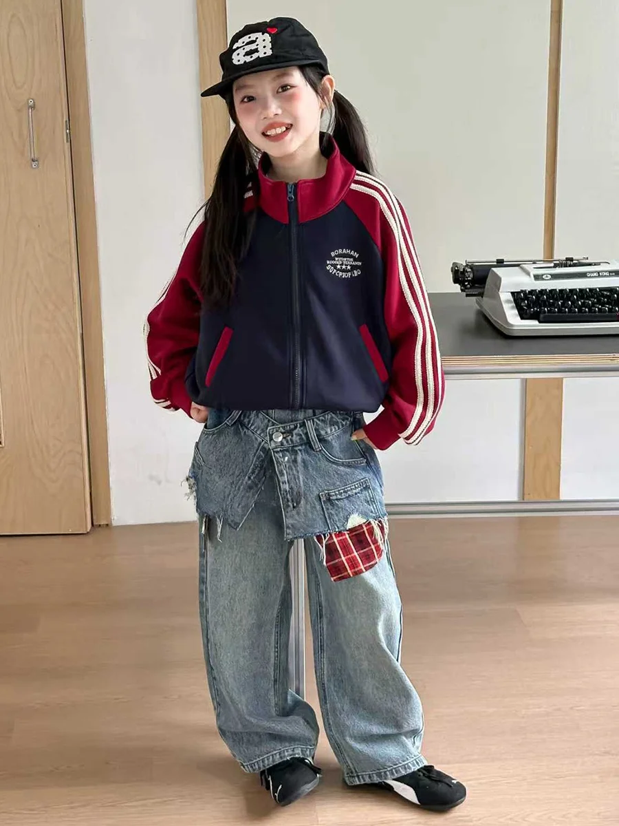 bora-han-kids-casual-sle-ort-jaet-2026-spring-children's-color-blo-sweatirt-middle-large-children's-coat-for-girls