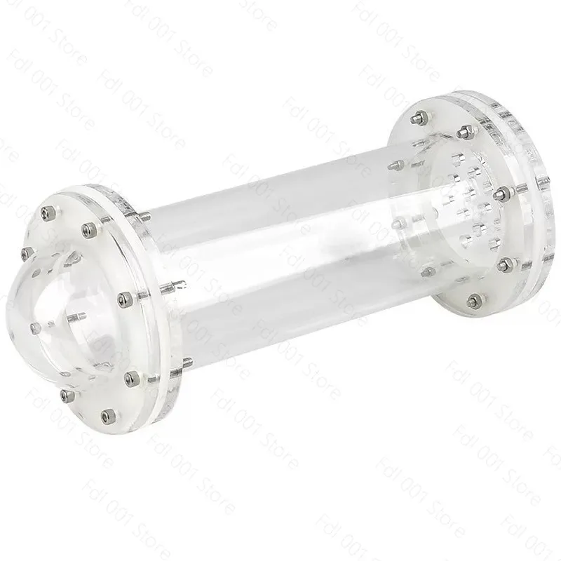 Experimental ROV sealed cabin acrylic waterproof cabin underwater robot cabin shallow water use plexiglass customization