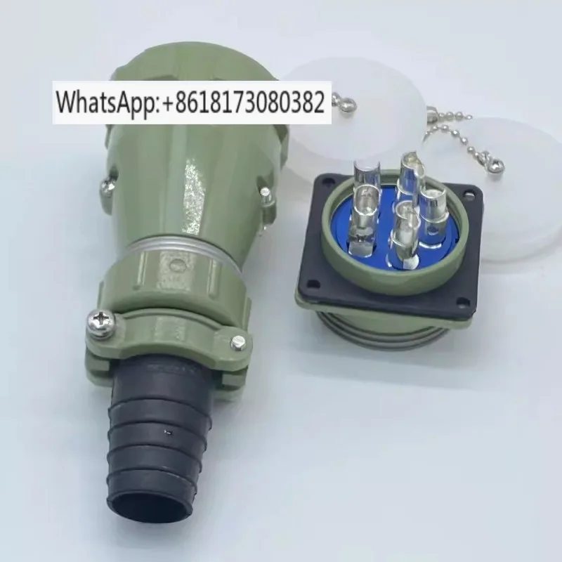 YD48K5TQF/J5Z 5-pin connector, end cable jacket, socket pin