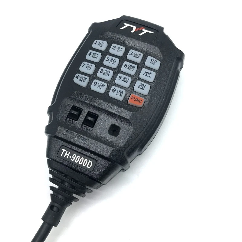 Original TH-9000D Speaker Microphone Heavy Duty PTT Mic for TYT Vehicle Walkie Talkie TH-9000 TH9000 TH9000D Car Mobile Radios