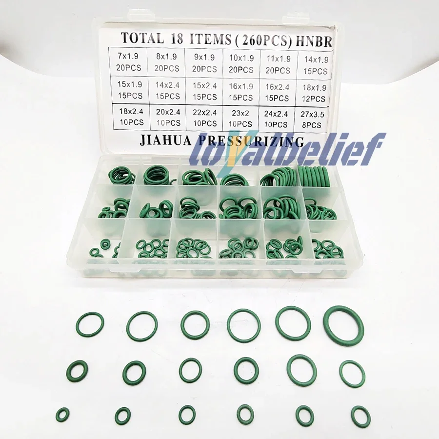 NEW O-rings For AC Compressors Expansion valves Condensers A/C Pipe Joint