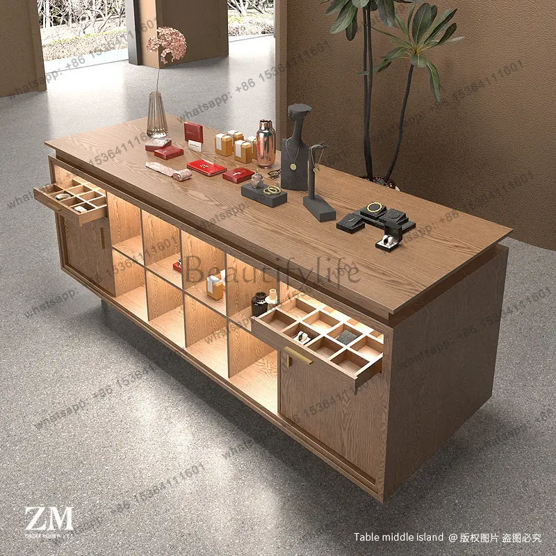 Nakashimadai Jewelry Store New Chinese Display Shelf