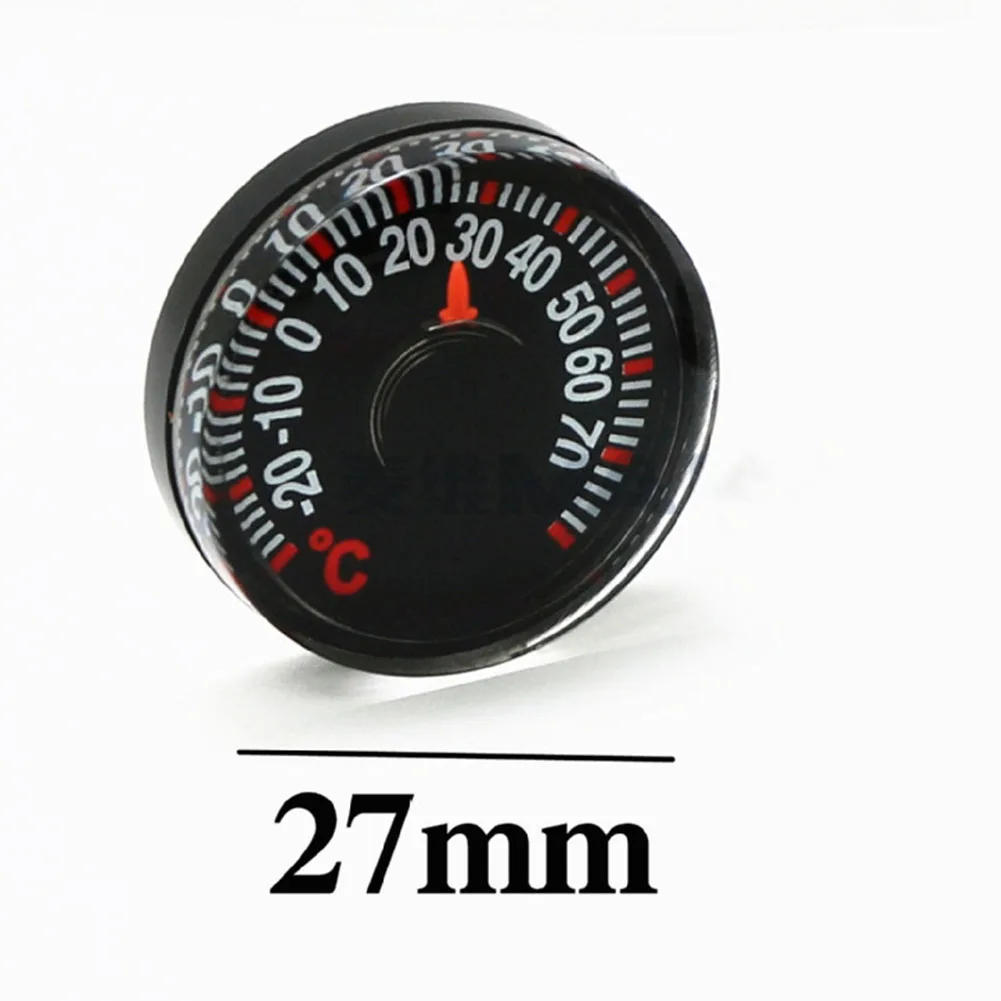 Highly Accurate and Precise Small Round Thermometer for Indoor Temperature Monitoring in Celsius No Battery Required