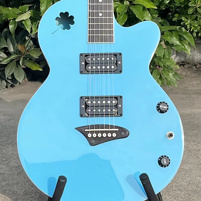 جيتار كهربائي على الطراز الصوتي مع التقاطات HB يمكن أن يلعب الصوت الكهربائي #2