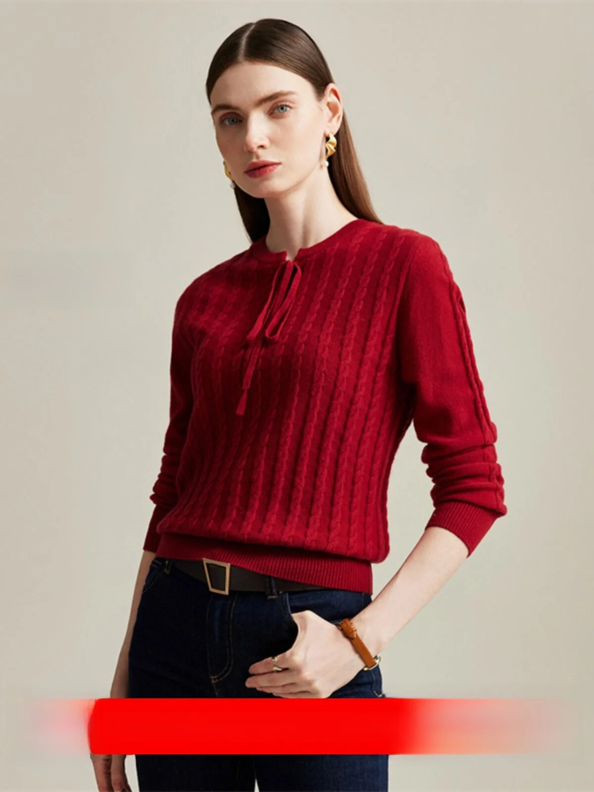 

Кардиган Mao Jun 00% из кашемира, вязаный, женский, с круглым вырезом, на одной пуговице, двухцветный, с бахромой, осенне-зимняя модная верхняя одежда