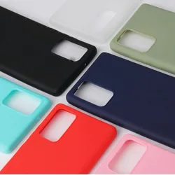 Candy Matte Silicone Soft Phone Case for Samsung Galaxy S20 Plus A51 A71 A31 A20 A30 A50 A20S A30S A21S A41 A12 A32 A42 Cover