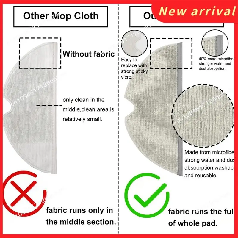 N89R For Xiaomi Roborock S6 Pure, S6, E4, S4 Max, S6 Maxv, S5, S5 Max, S4, E20 E25 E35 S50 Main Side Brush Filter Mops Parts