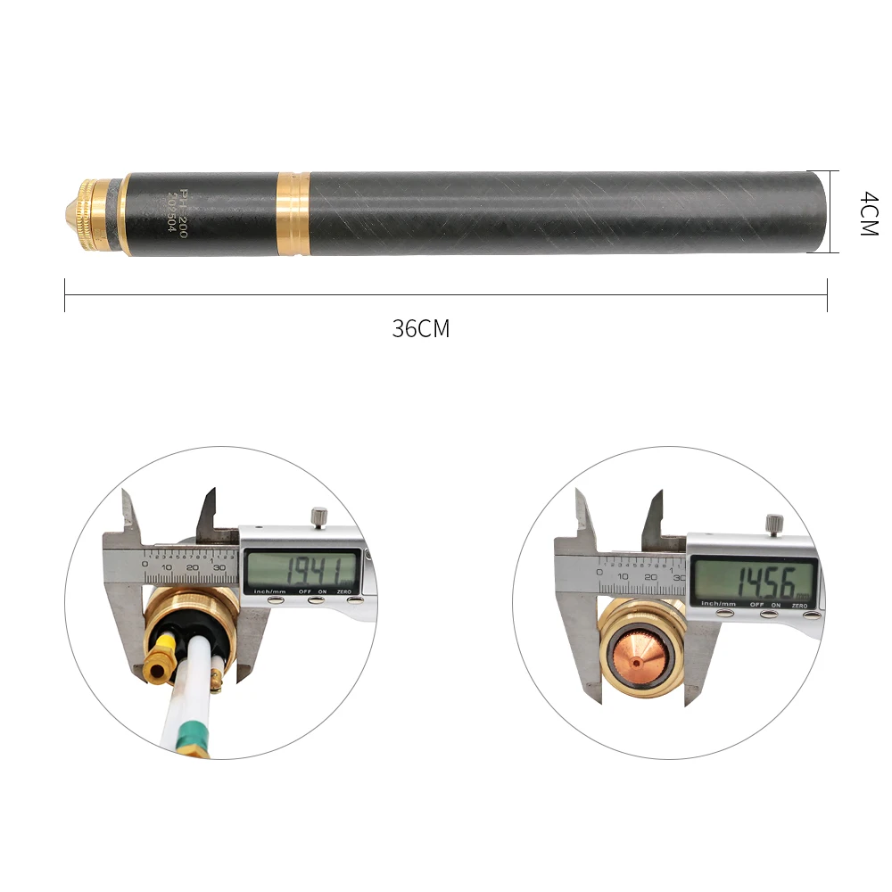 

Jiusheng PH-200 Copper Plasma Cutting Torch with Electrode and Nozzle for Efficient Cutting and Welding