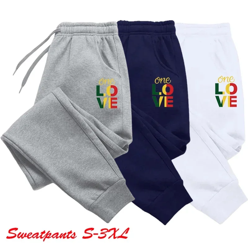 

Classic Look Solid Color Men's Sweatpants Comfortable Fit Jogging Bottoms With Side Pockets And Adjustable Drawstring System
