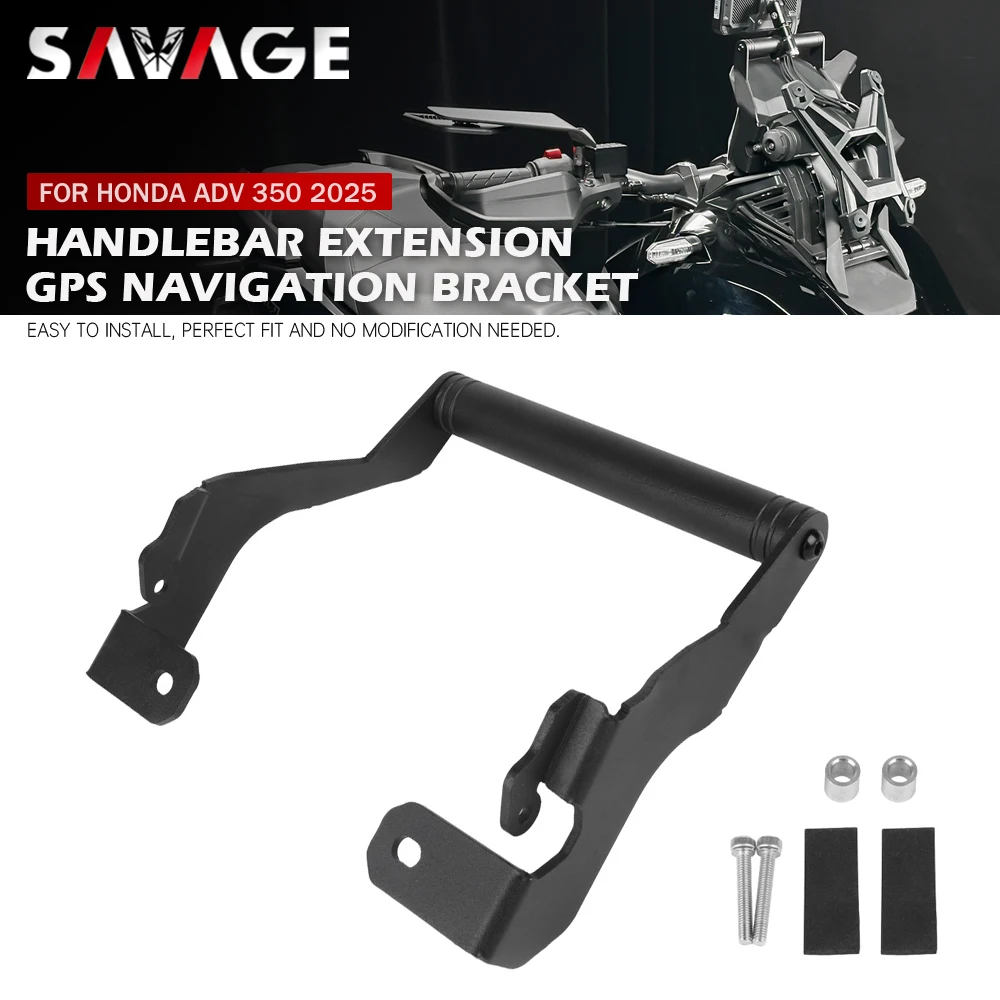 

2025 ADV 350 Motorcycle Handlebar Extension GPS Navigation Bracket Phone Stand Holder 22mm Bar Crossbar For HONDA ADV350