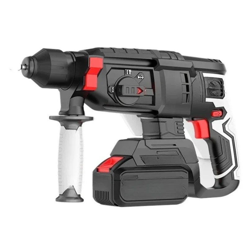 

Brushless charging pulse electric hammer electric pickaxe three-purpose heavy duty, lithium battery electric drill