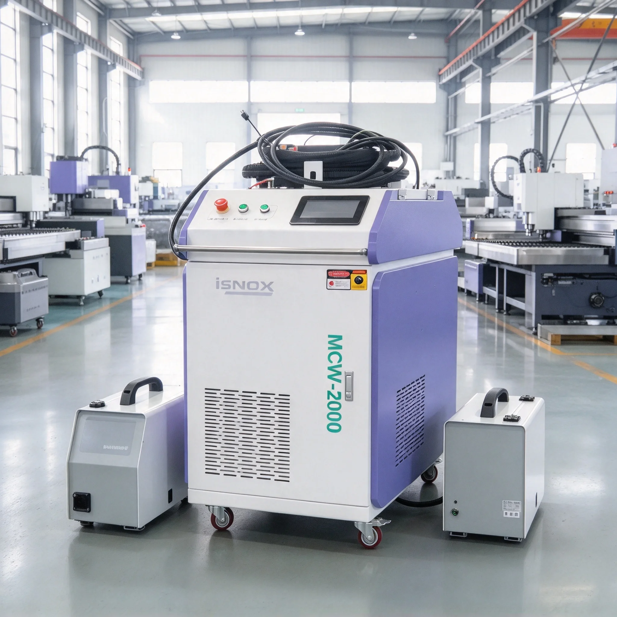One Machine Handles Your Metal Jobs 1500W 2000W 3000W Handheld 3-in-1 Fiber Laser for Rust Cleaning Welding & Metal Cutting