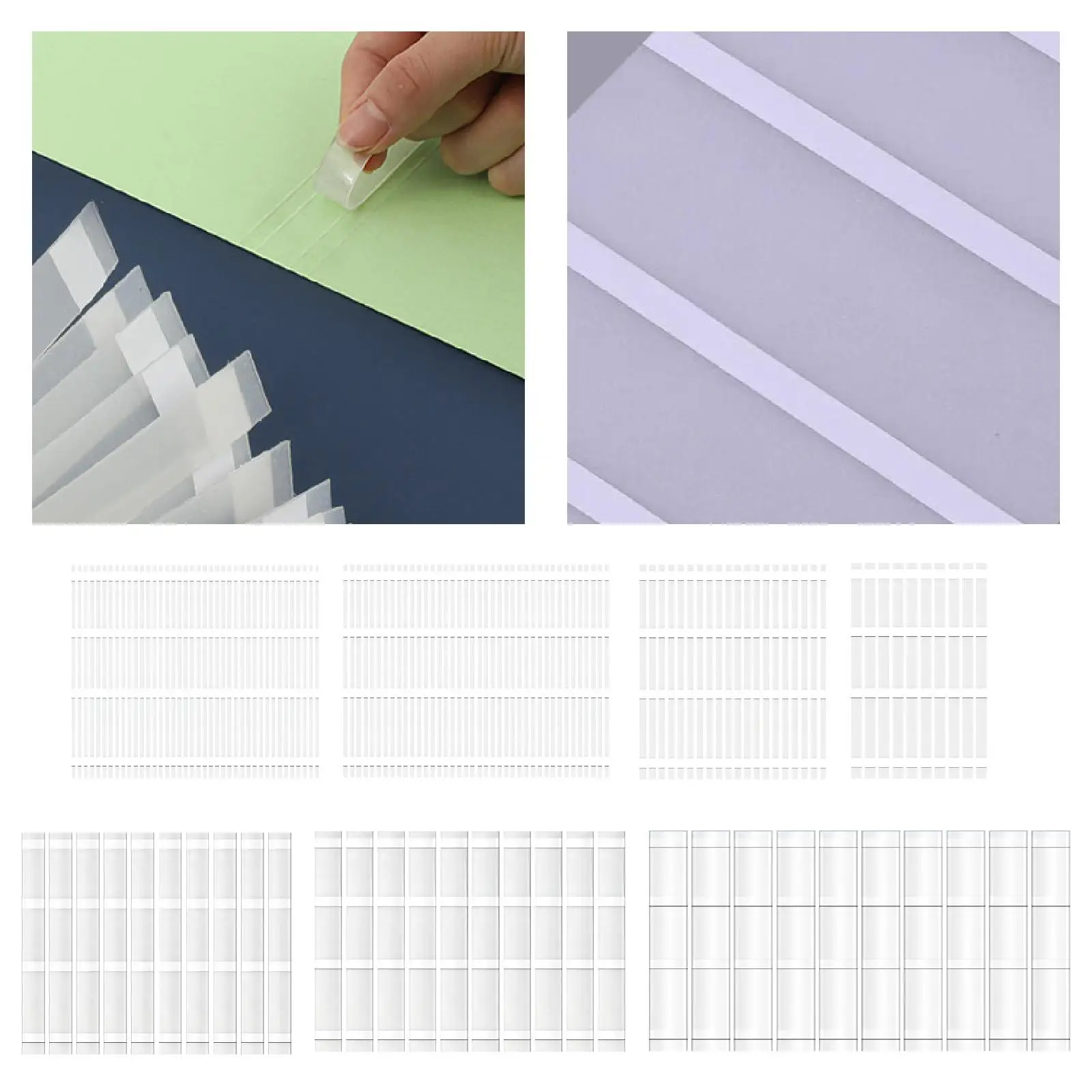40 Pieces Hot Melt Glue Strips Book Binding Thermal Adhesion Strips Flexible EVA